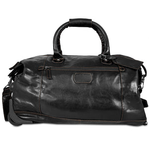 Voyager Wheeled Duffle Bag #7520 Black Front