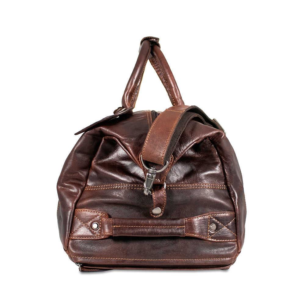 Voyager Wheeled Duffle Bag #7520 Brown Right Side