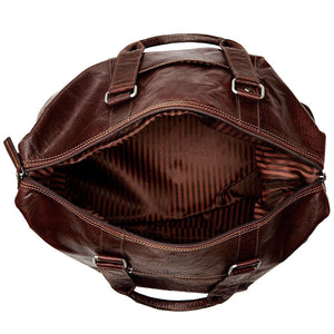 Voyager Wheeled Duffle Bag #7520 Brown Interior