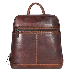 Voyager Adele Slim Backpack #7537 Brown Front