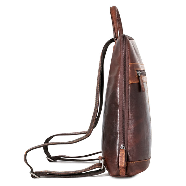 Adele Slim Backpack Jack Georges Voyager Small Backpack Leather