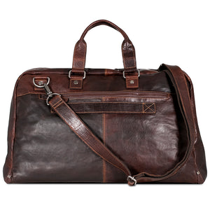 Voyager Large Convertible Valet Bag #7550 Brown Back