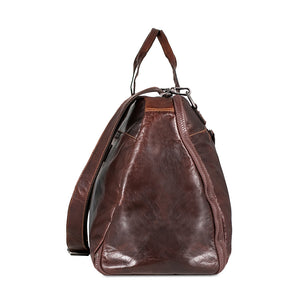Voyager Large Convertible Valet Bag #7550 Brown Left Side