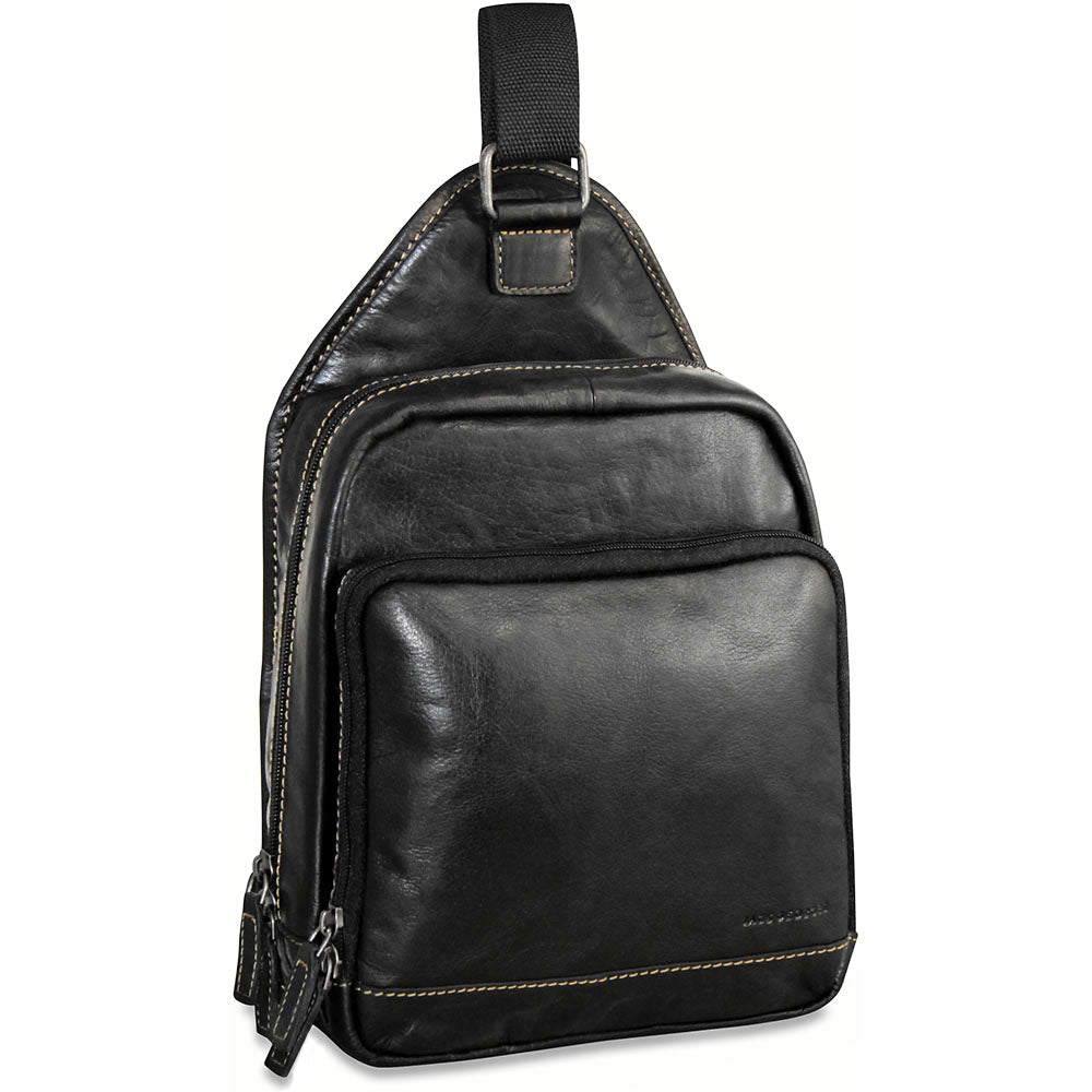 Leather Sling Bag - Voyager #7582 - Lifetime Warranty | Jack  display picture 3