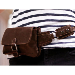 Voyager Handsfree Belt Bag #7611 Brown Lifestyle 3