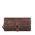 Voyager Wristlet Clutch #7612 Brown Front