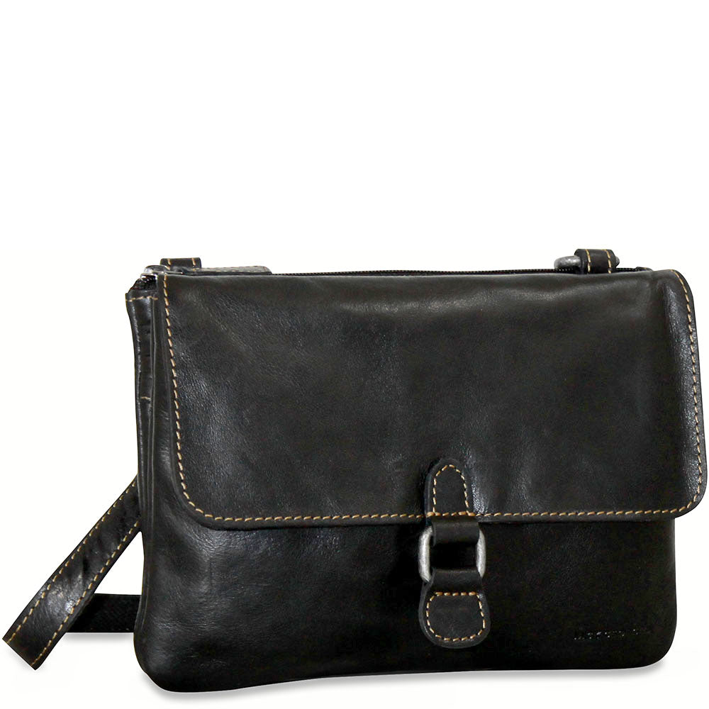 Leather Wallet on a String RFID Purse - Voyager #7672 | Jack Georges