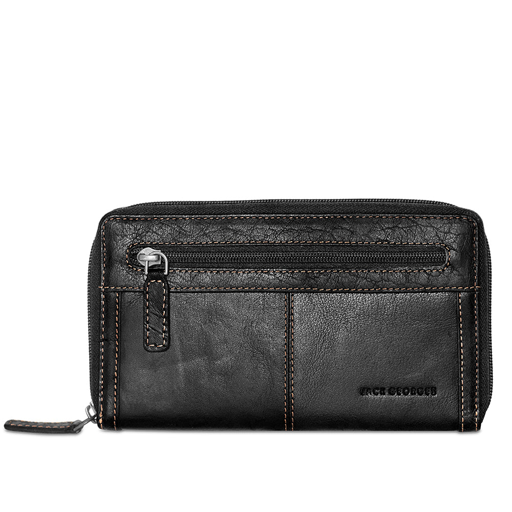 The Travel Wallet in Black