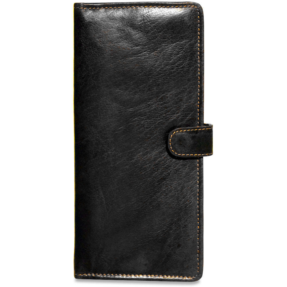 Voyager Travel Wallet #7729 Black Front