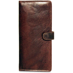Voyager Travel Wallet #7729 Brown Front