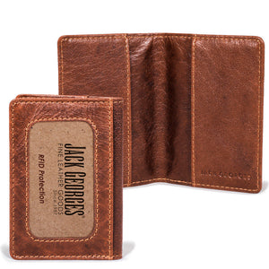 Voyager Slim Card Holder Wallet #7736 Honey