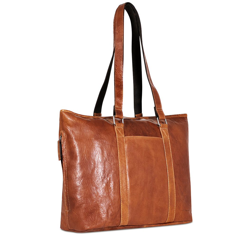 Voyager Shopper Tote #7803 Honey Left Front