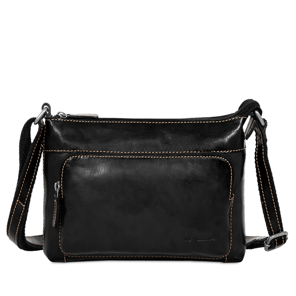 Voyager Mini City Crossbody #7810 Black Front