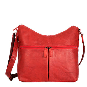Voyager Uptown Hobo Bag #7814 Red Front
