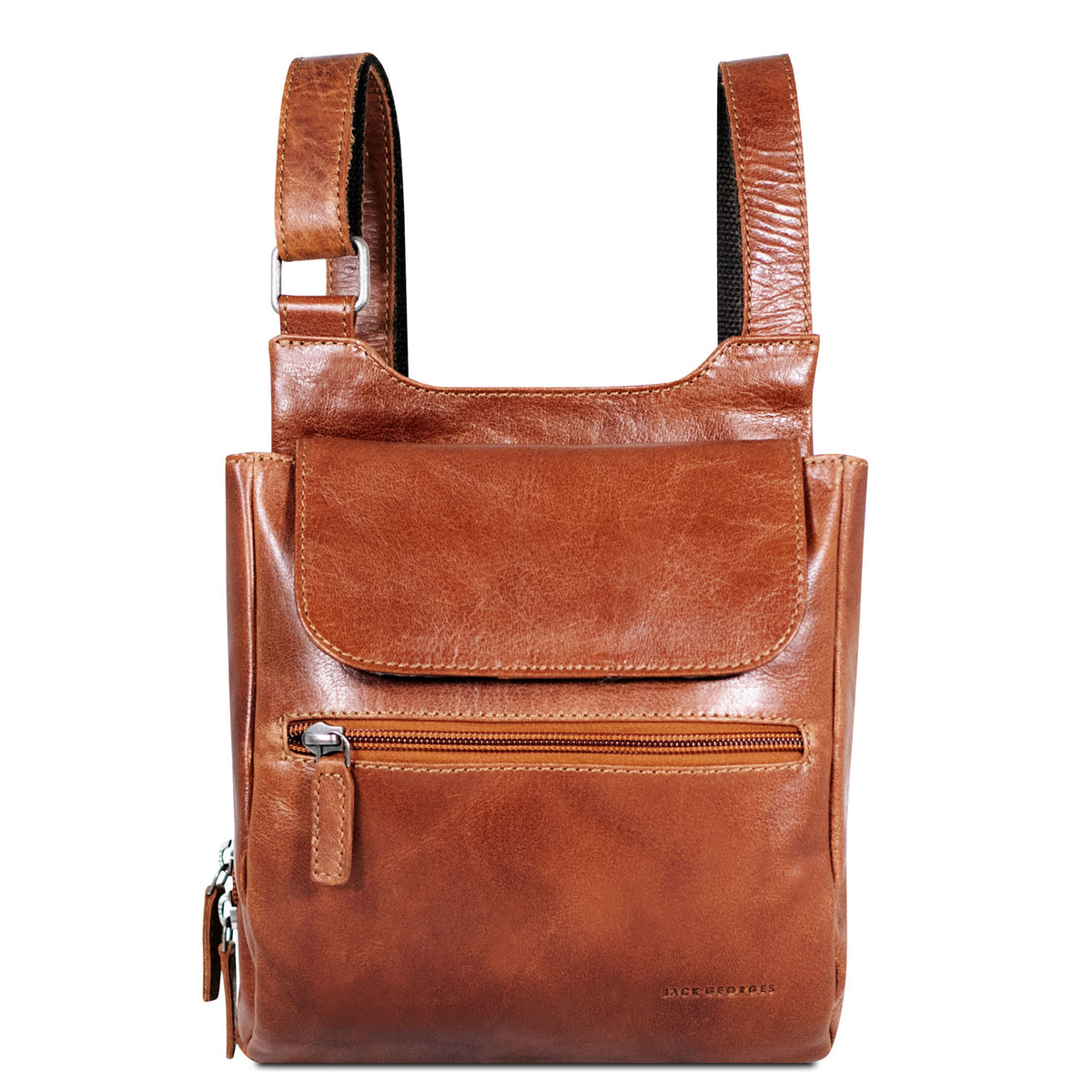 Voyager Slim Crossbody Bag #7831 Honey Front