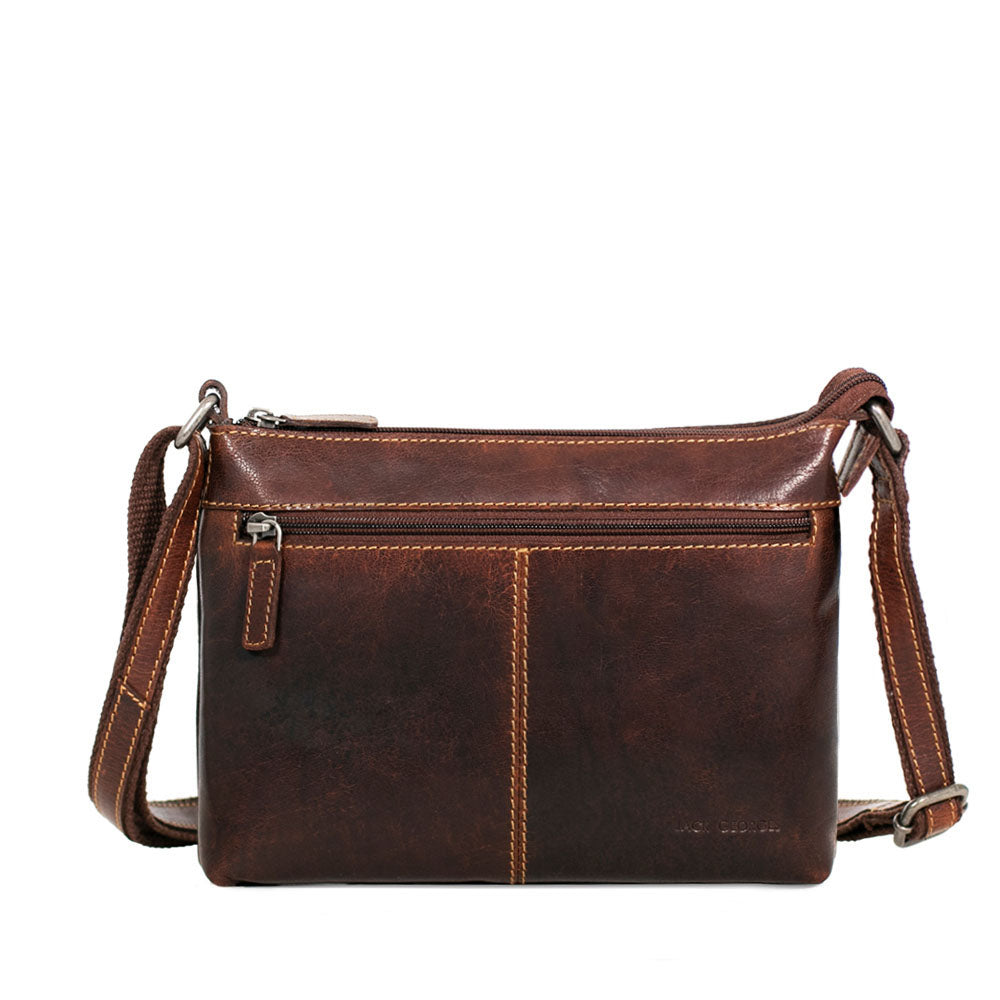 Voyager Mini City Slim Crossbody #7870 Brown Front