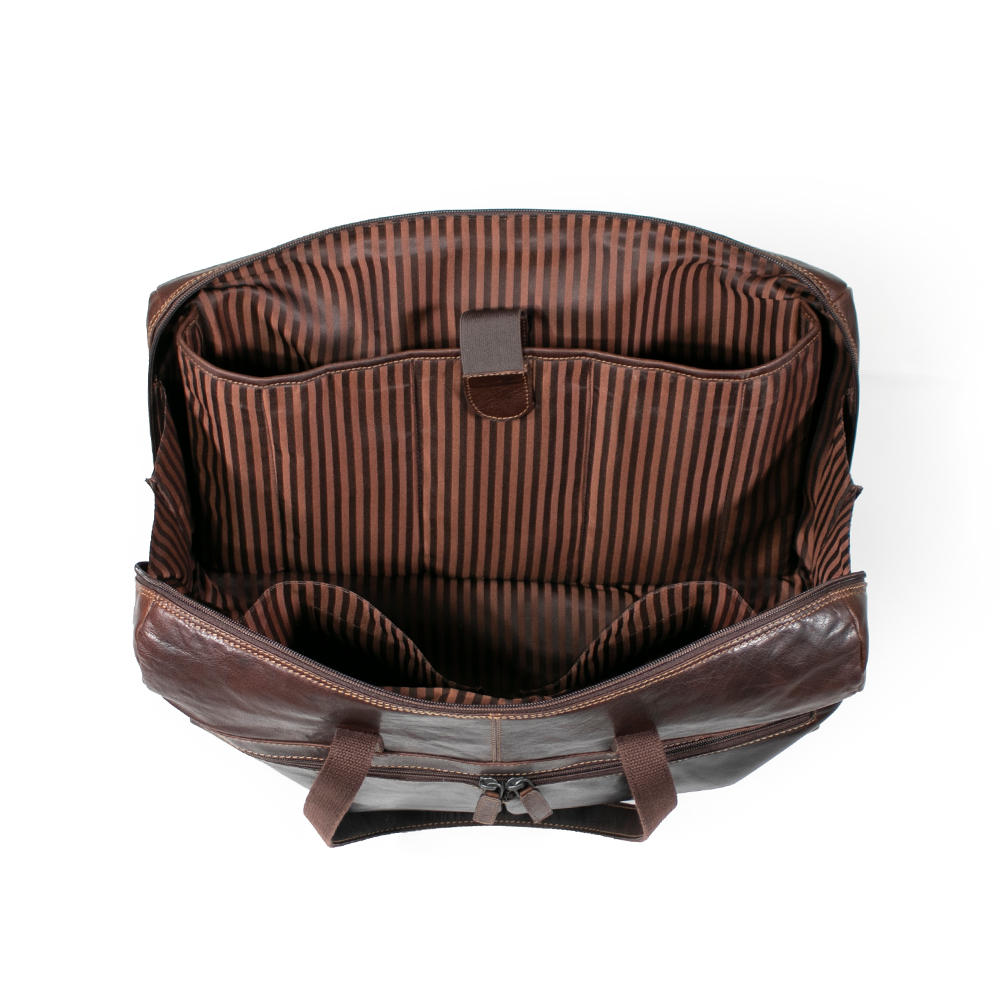 Leather Duffle Tote Bag Voyager Uptown #7918 | Jack Georges