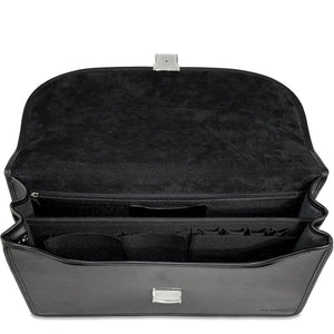 Platinum Special Edition Executive Leather Briefcase #8415 Black Interior