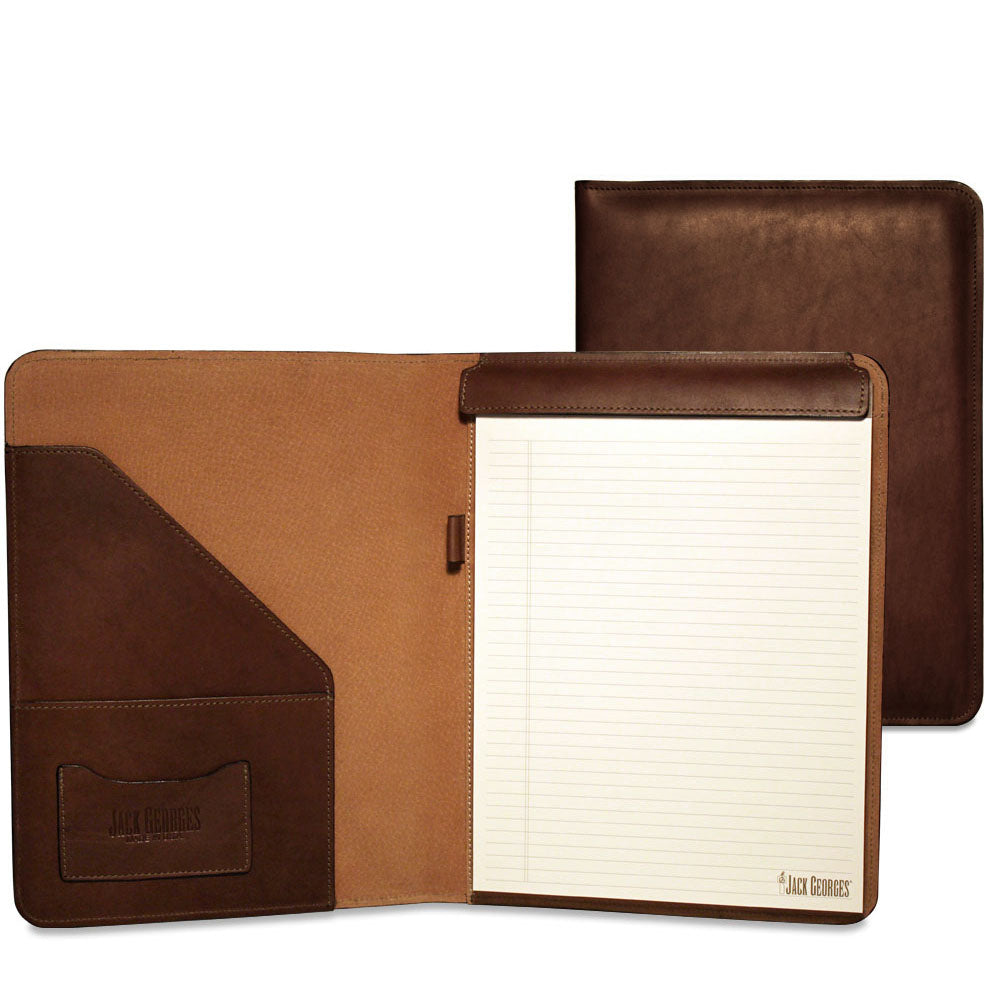 Belting Leather Writing Pad Cover #9111 Brown