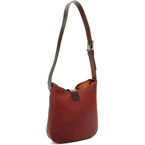 Belmont Soft Handbag #B2633 Cognac Left Back