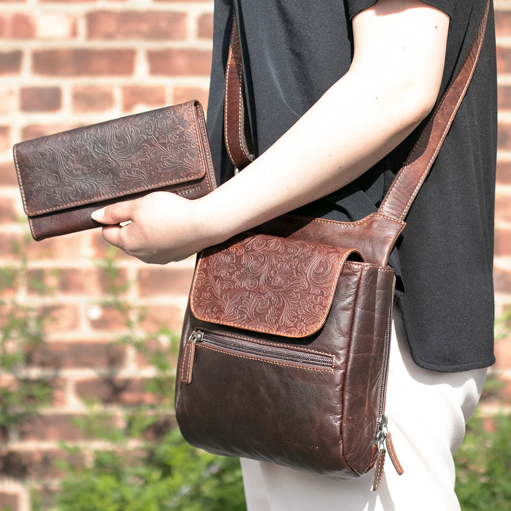 Tooled Clutch Wallet #FL726