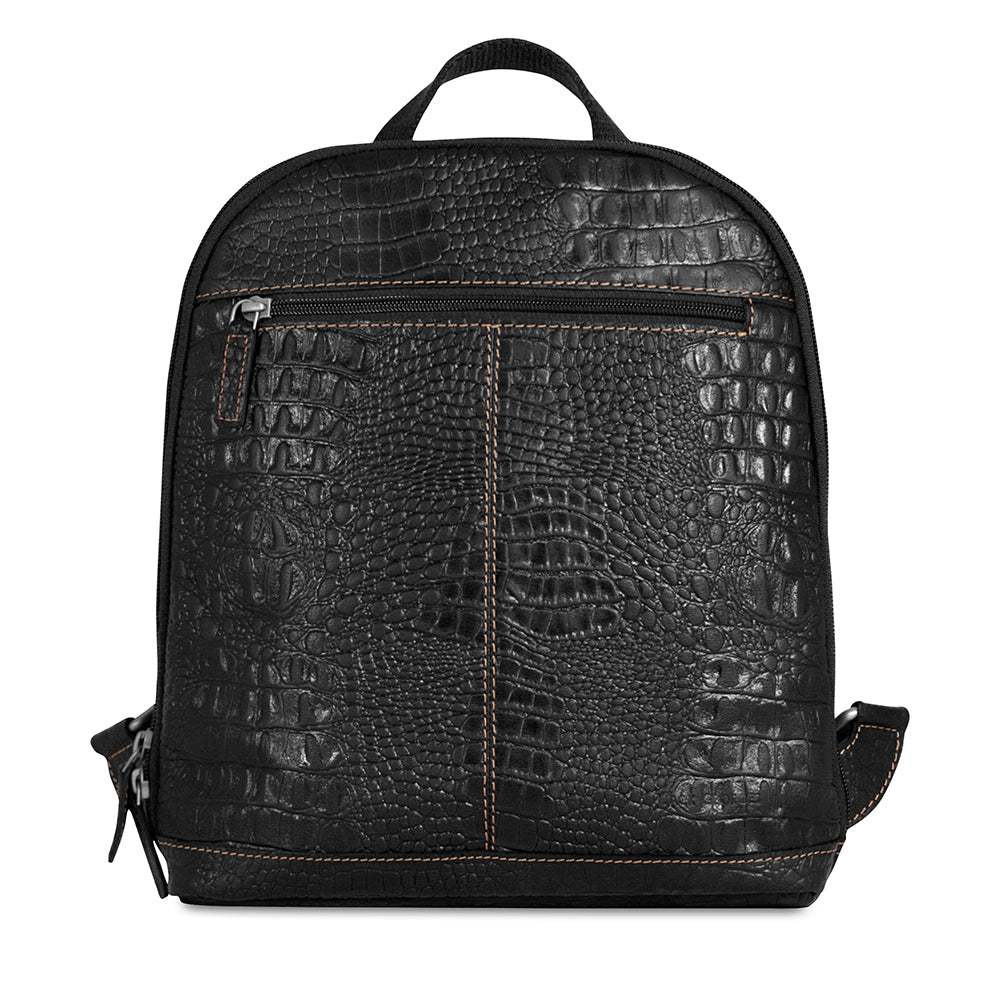 Hornback Croco Small Convertible Backpack/Crossbody #HB133 - Jack