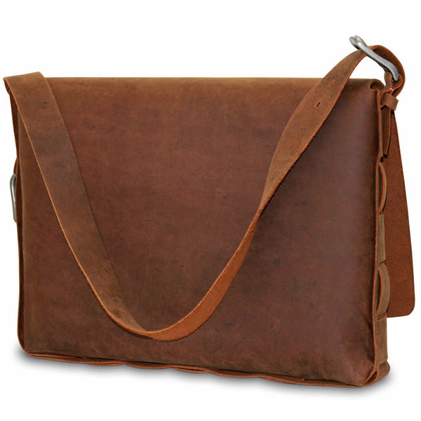 Leather Messenger Bag, Large - Build Your Own #153A | Jack Georges