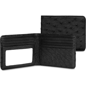 Genuine Bifold Wallet #OS-701 Black Display