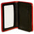 Milano Business Card Holder #3706 Red Interior Open